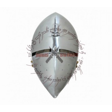 Medieval Bascinet Klappvisor Helmet